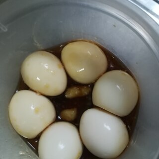 うずらの卵のめんつゆ生姜漬け